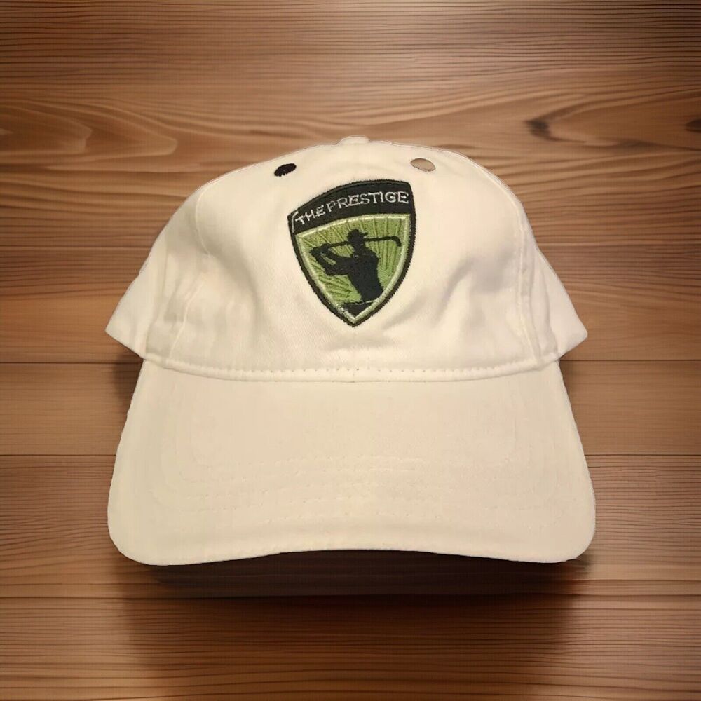 Cutter & Buck "The Prestige" Golf Hat White Adjustable Strapback Cap